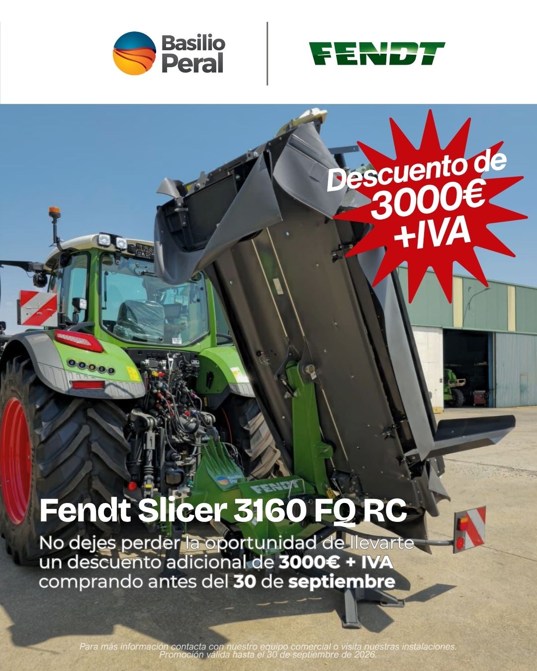 Fendt Slicer 310 FQ RC descuento